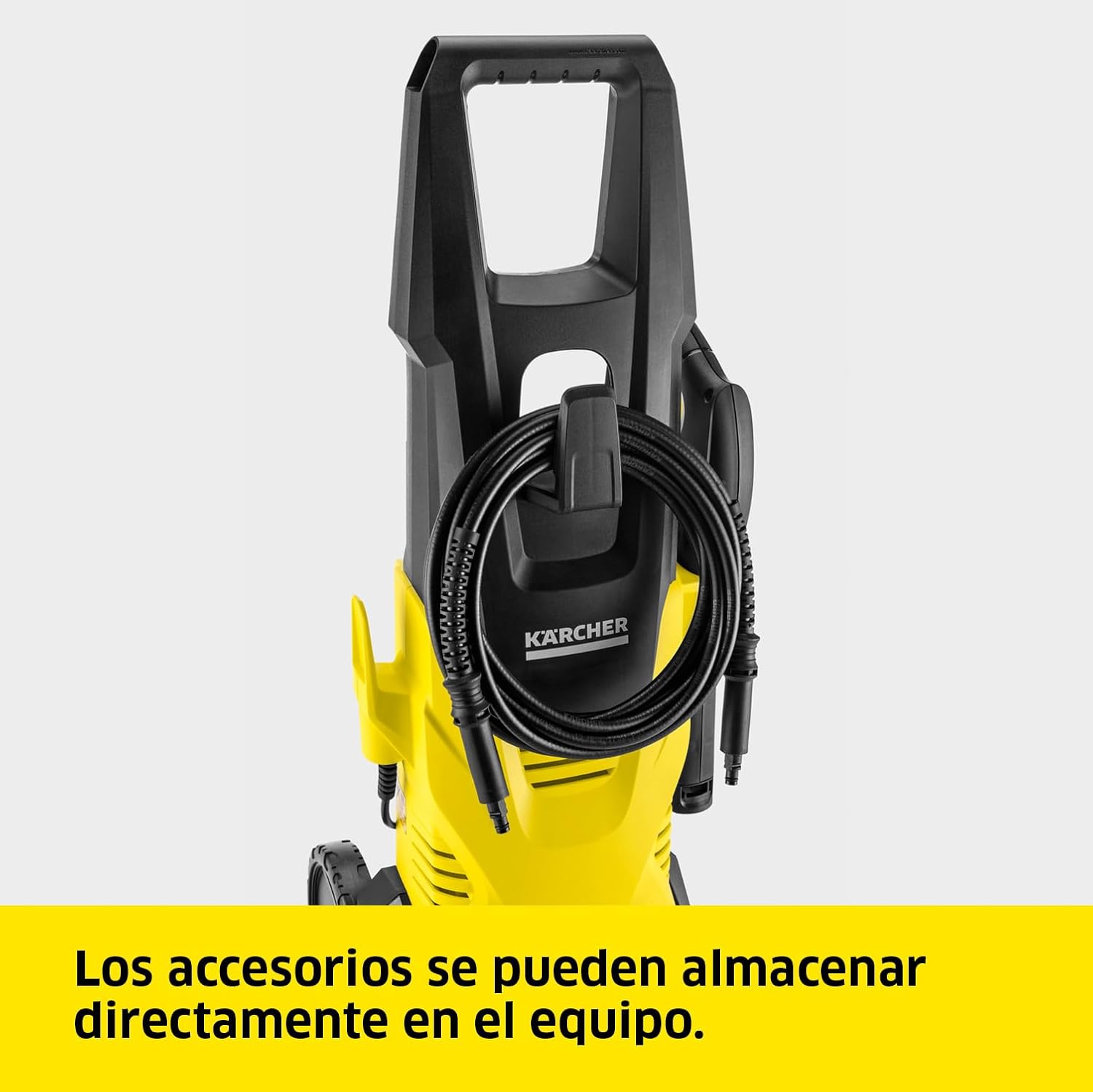 Kärcher - K 3 - 25 m²/h, 120 bars, débit 380 l/h - pistolet & accessoires