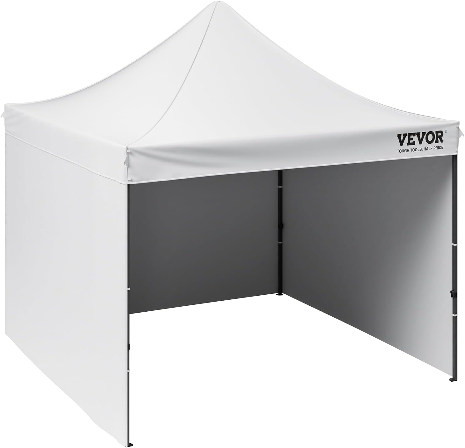 VEVOR - Pop-up Tonnelle - 304,8x304,8 cm - UV résistant, étanche, parois amovibles, sac à roulettes
