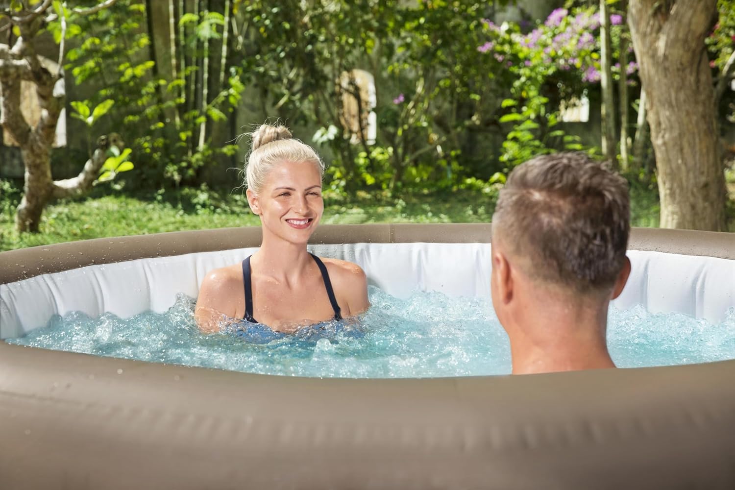 Lay-Z-Spa - Palm Springs - 196x71cm - 140 jets, 4/6 places, filtration cartouche