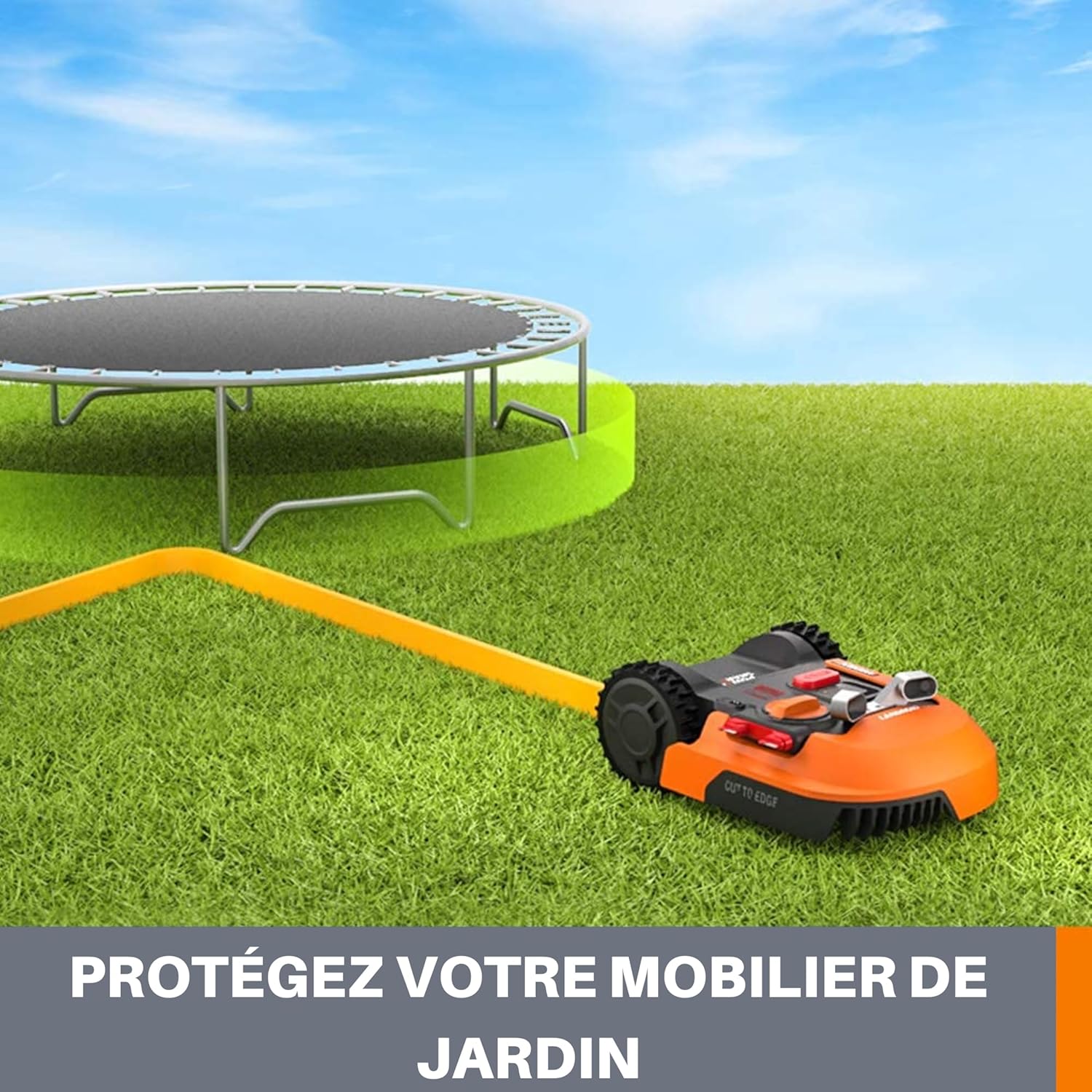 WORX - module de limite Off-Limits - zones à délimiter - robots tondeuses compatibles - WA0863