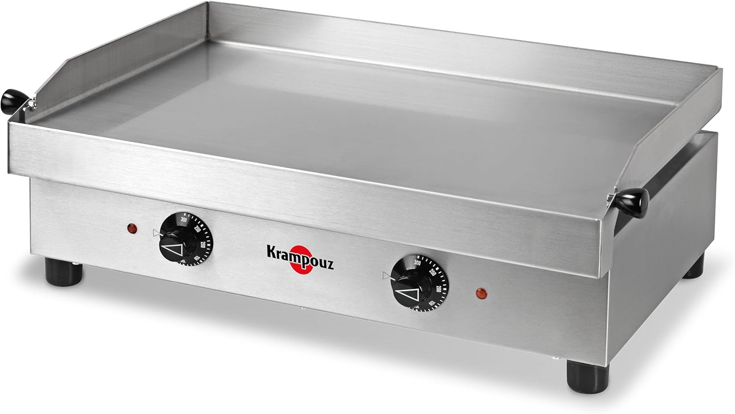 Krampouz - Plancha Électrique Samba - 54x33 cm - Inox, 2500W, 2 zones, 2 thermostats, PFSB2AA-KR