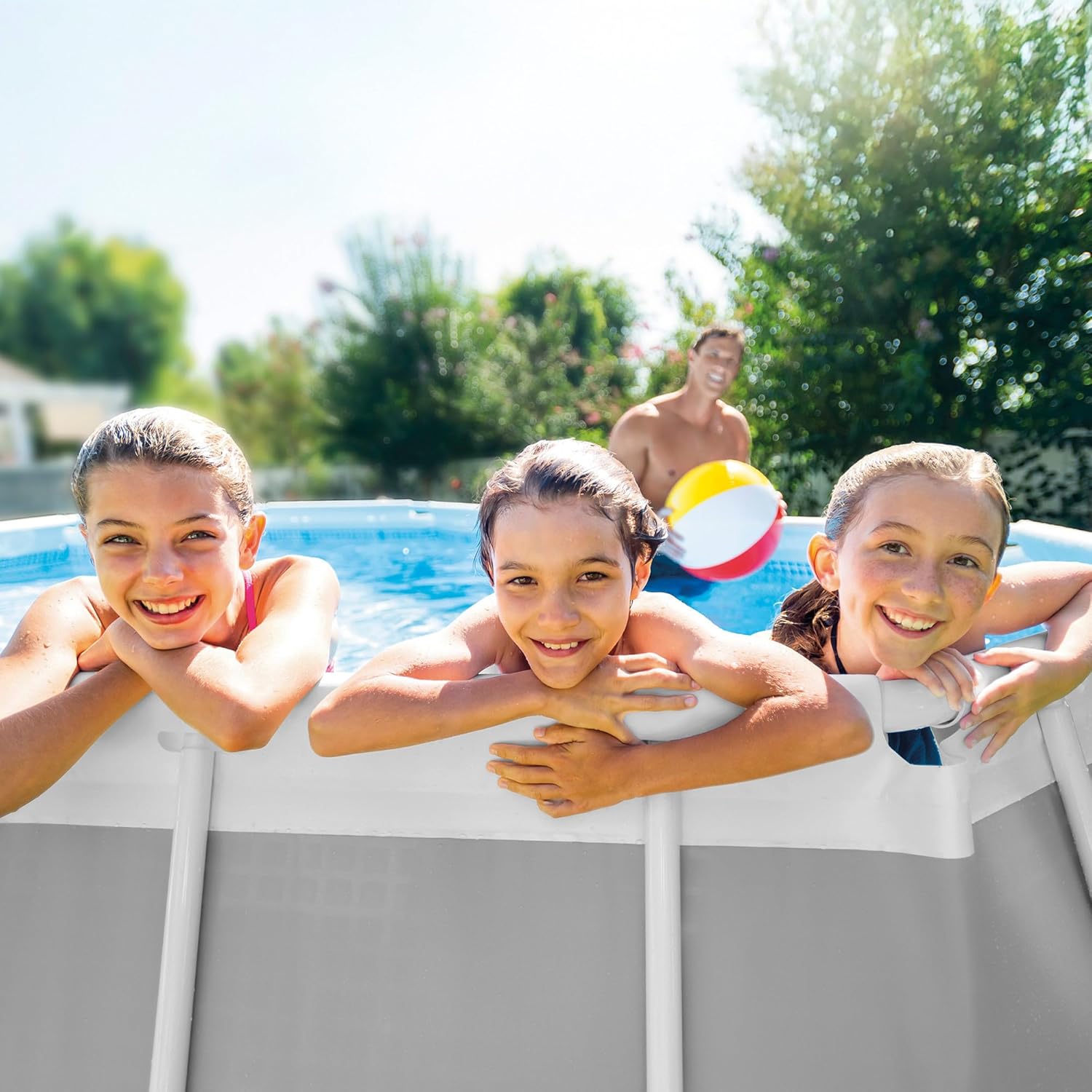 Intex - Prism Frame ovale - 5,03x2,74x1,22m - kit piscine tubulaire