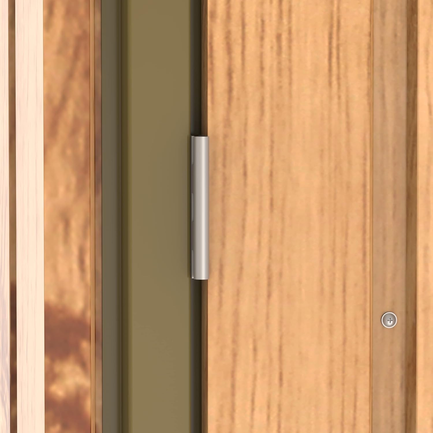 Duramax – abri à vélos double, 203x101x146 cm, portes verrouillables, finition bois