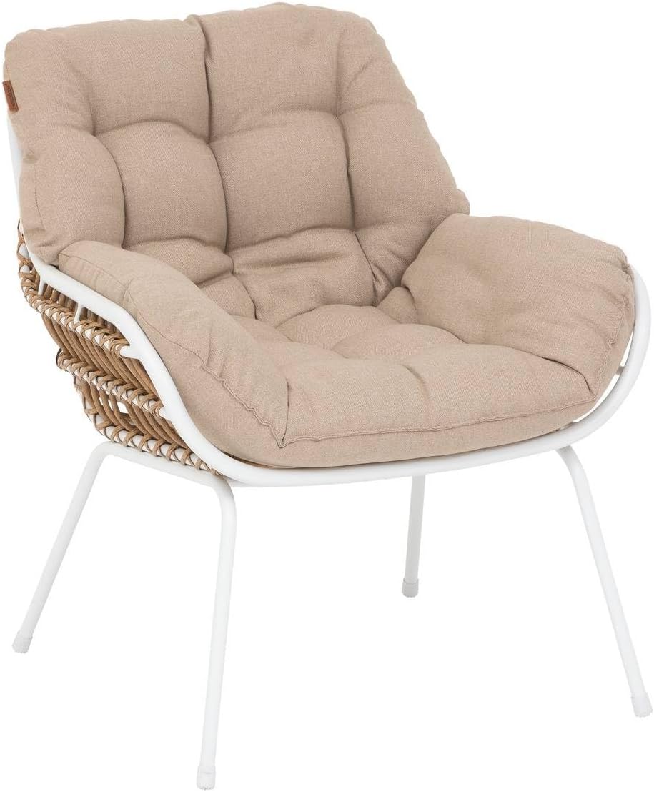 Hespéride - Paopao Duo - acier époxy blanc 2 places - compact et élégant