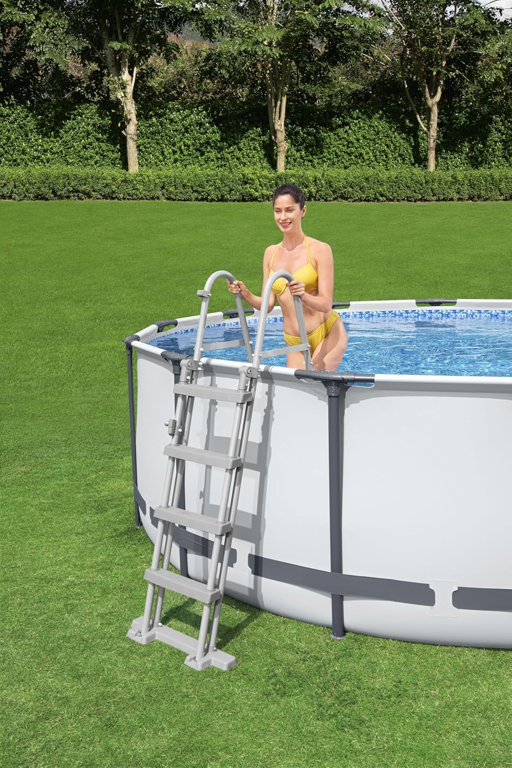 Bestway - Steel Pro Max série - 4,27x1,22m - piscine hors sol ronde