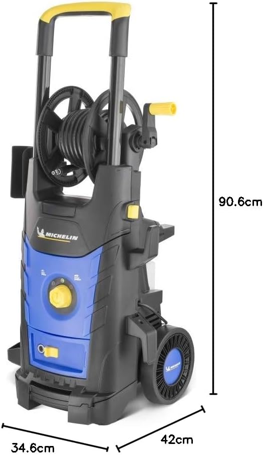 Michelin - Nettoyeur HP MPX25EHDSP - 2500W, 170bar, 500l/h, Double Speed, Patio, Brosse - MPX25EHDSP
