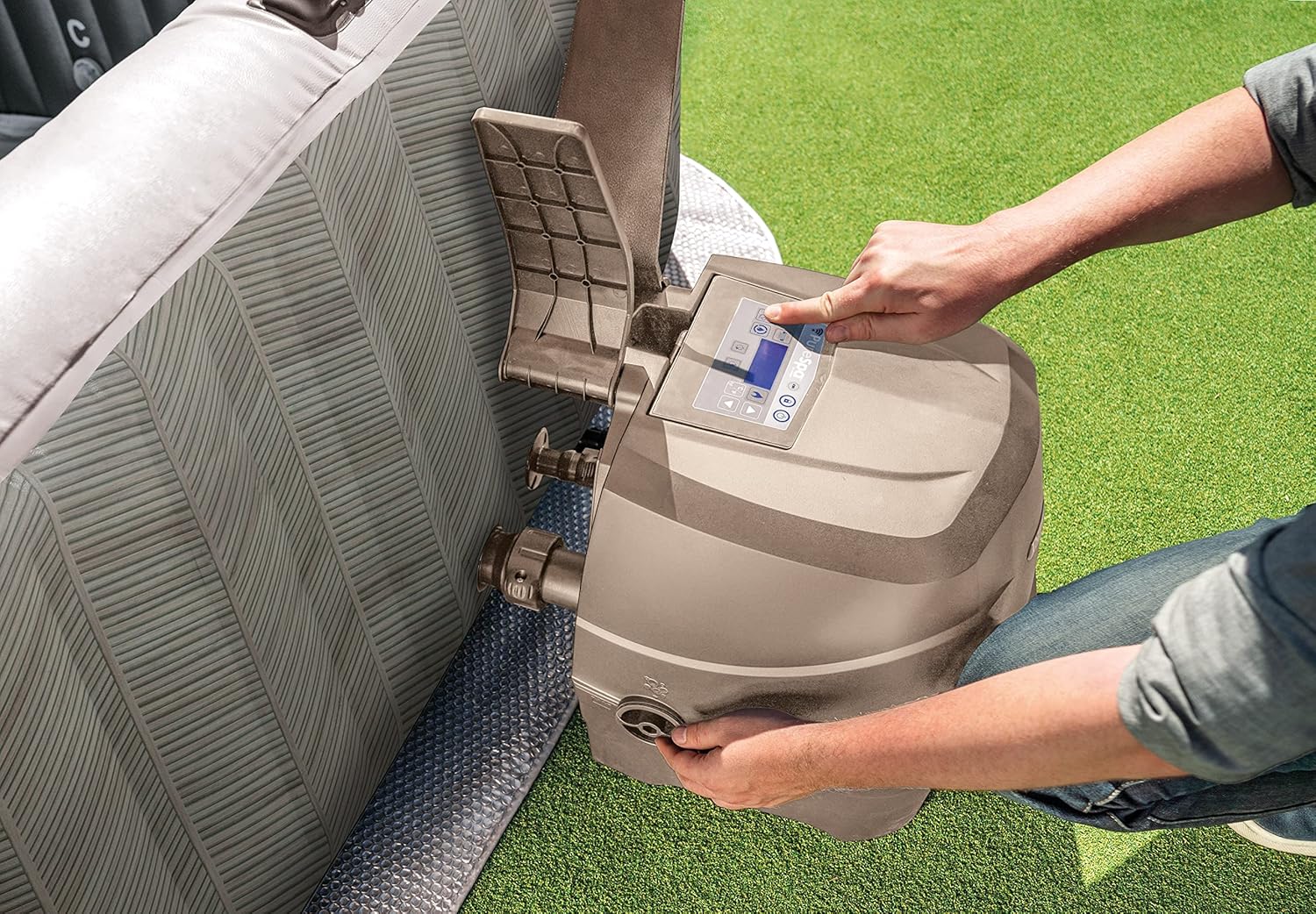 Intex - Pure Spa Chevron série 6 places - spa gonflable confortable 28472EX