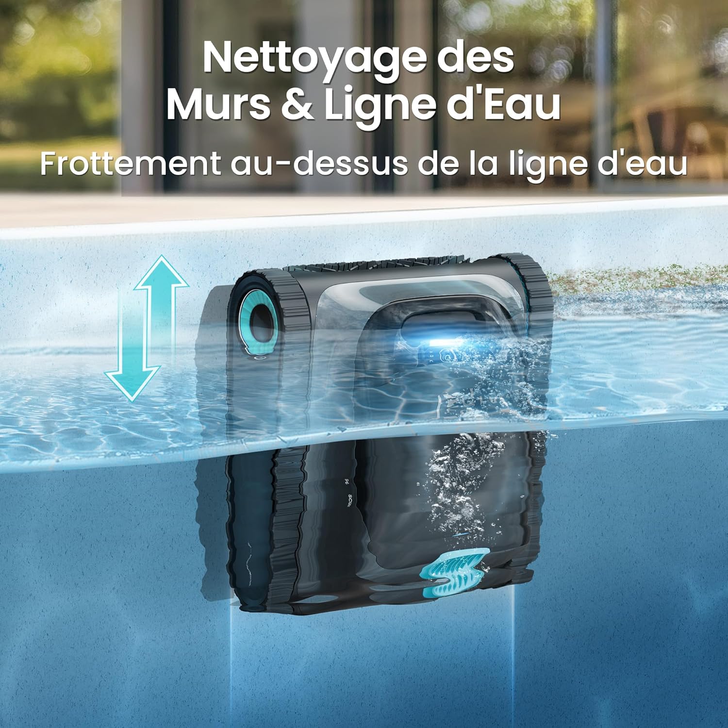 Aiper - Scuba S1 - robot piscine - 270min, filtration fine, 11 capteurs, app - Scuba S1