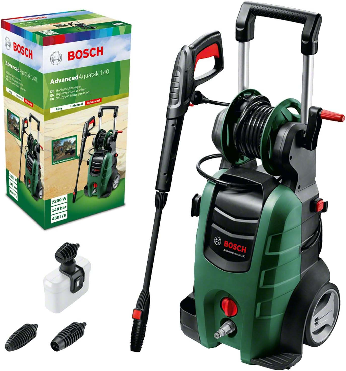 Bosch - AdvancedAquatak 140 - 2100W - nettoyeur haute pression compact