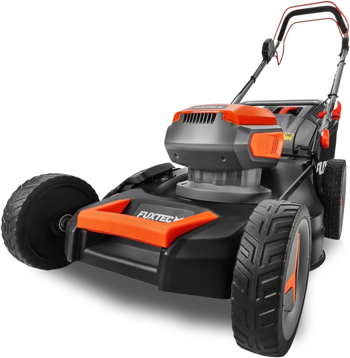 FUXTEC - E2RM46 - 46cm coupe, autotractée, mulching, 50L, 25-75mm E2RM46