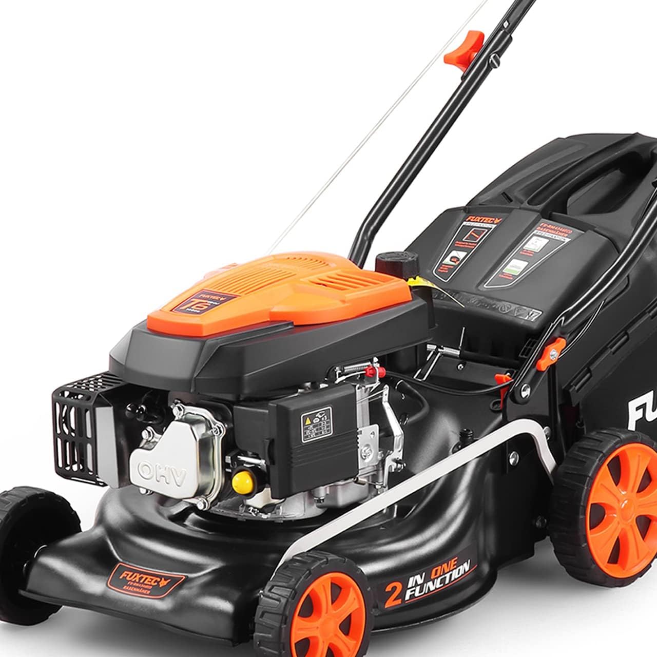 FUXTEC - Tondeuse série RM - 42cm coupe, bac 40L, 2en1 - FX-RM4346ECO