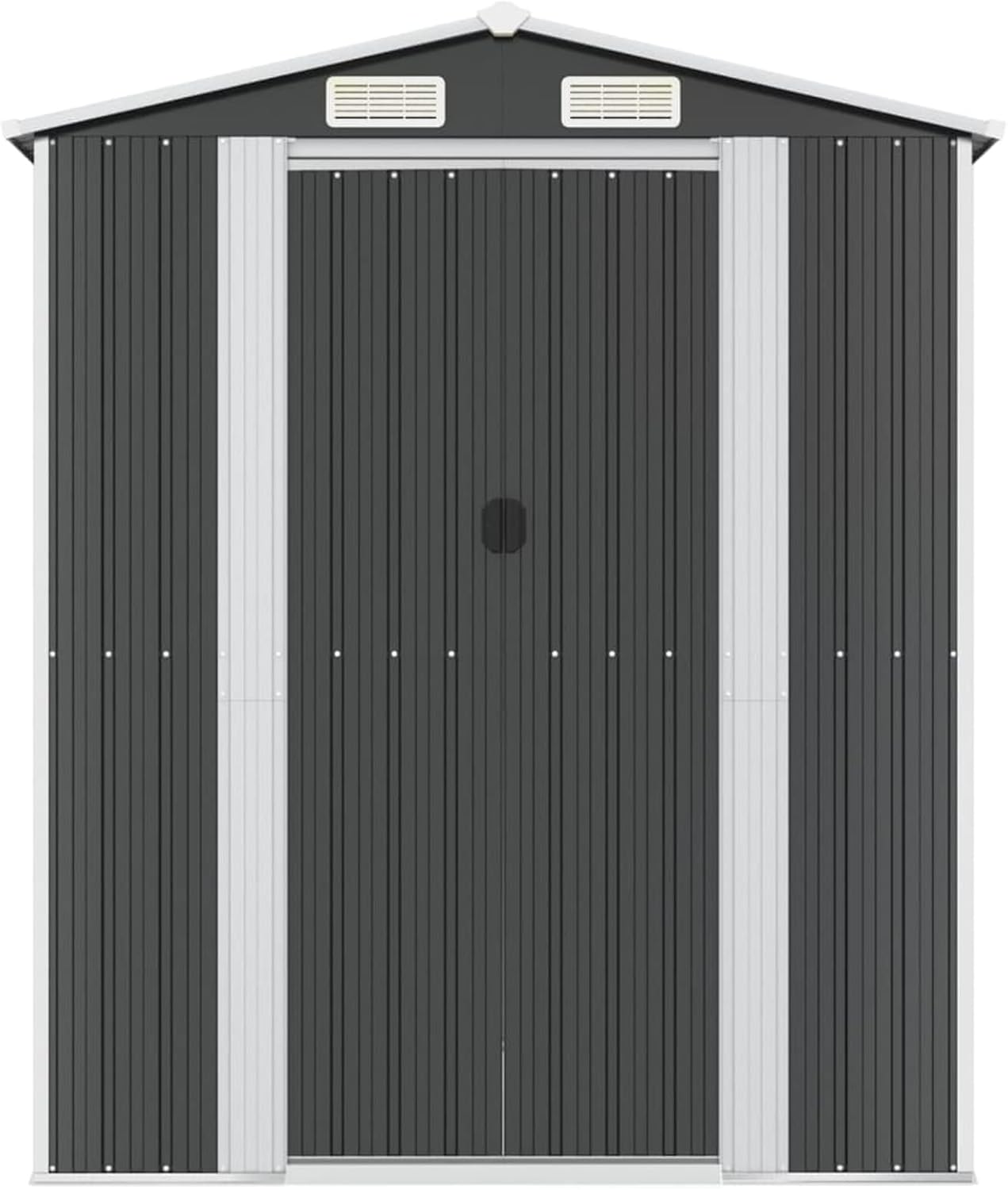 Homgoday - Grand Abri de Jardin -  dimensions spacieuses - acier galvanisé ventilé