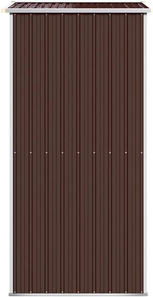 vidaXL - Abri de Jardin - 192x108x223 cm - Acier galvanisé, rangement