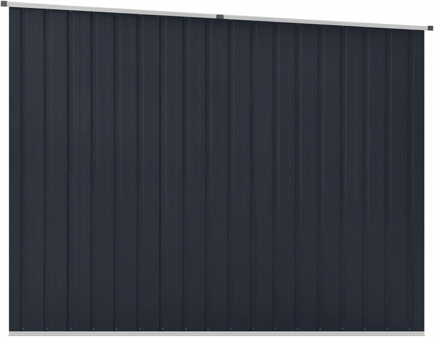 LAPOOH Abri de Jardin Anthracite 195x198x159 cm Acier galvanisé,Armoire De Jardin Exterieur,Abri De Jardin,Meuble Exterieur Rangement