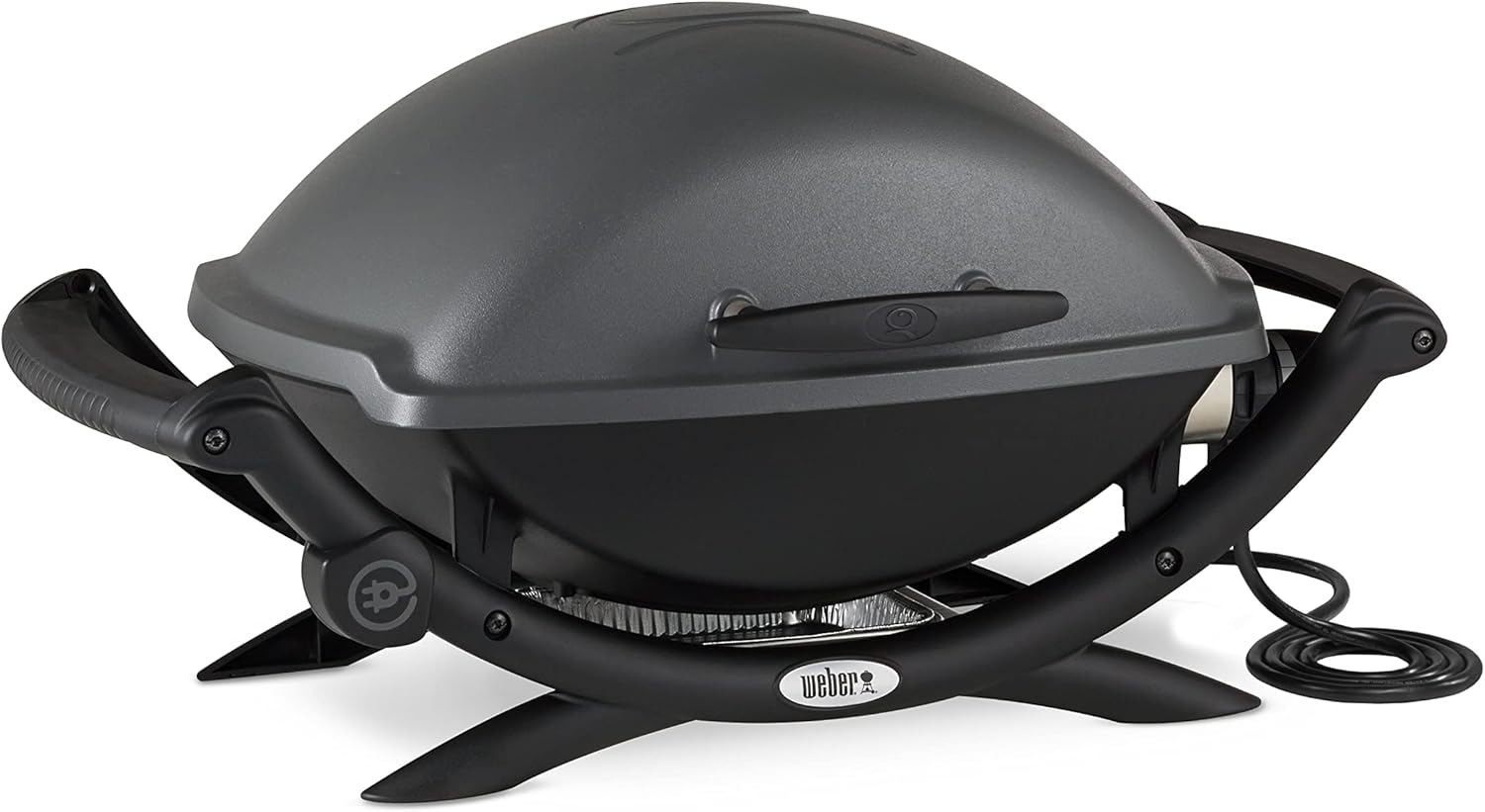 Weber - Q2400 série - 54x39 cm - grille fonte, support, tablettes, 55020053