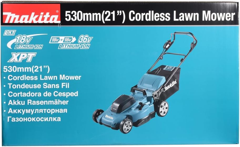 Makita - tondeuse LXT - 53 cm - 36V sans batterie/chargeur DLM538Z