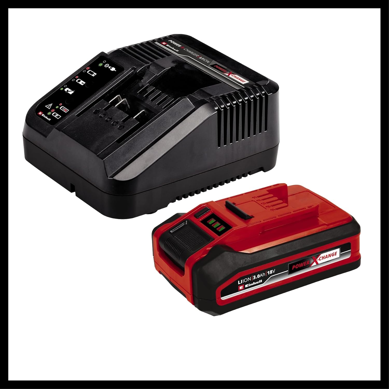 Einhell Professional Elagueuse sans fil FORTEXXA 18/20 TH - Power X-Change (18V, moteur sans charbon, guide-chaîne 30 cm, régime max 4 300 tr/min) Livré avec 1 Batterie 3,0Ah et Chargeur