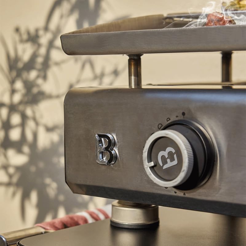Brasero - Silvia EVO - 84x34 cm - 4 feux inox, grille, tiroir graisse, 10,6 kW