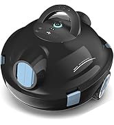 Robot Nettoyeur de Piscine sans Fil, aspirateur de Piscine Puissant et Automatique, 90 Minutes d'...