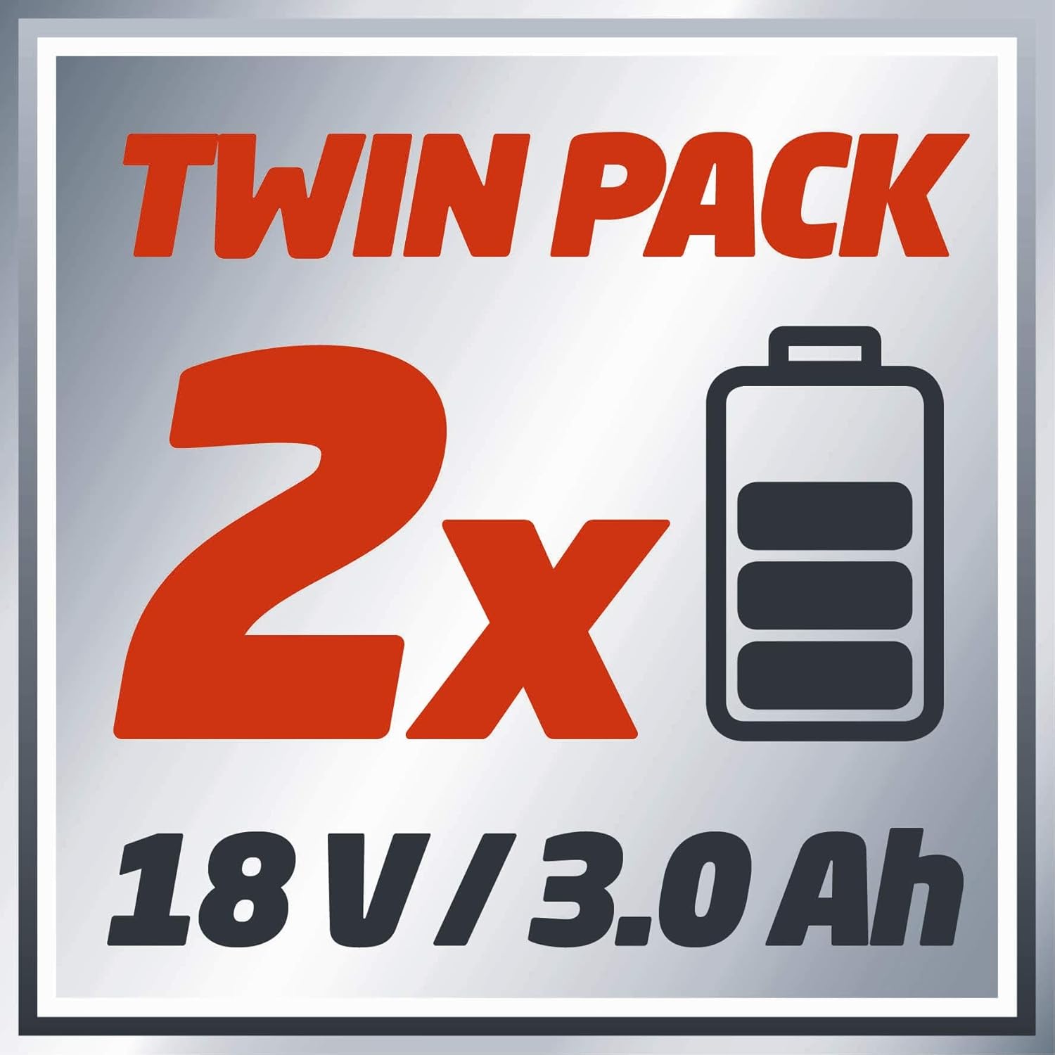 Einhell Tondeuse à Gazon sans Fil GE-CM 36 Li Kit Power X-Change (36 V, 36 cm Largeur de Coupe, jusqu'à 350 m², Brushless, 40L bac de ramassage, avec 2X 3,0 Ah Batterie et 2X Chargeur)
