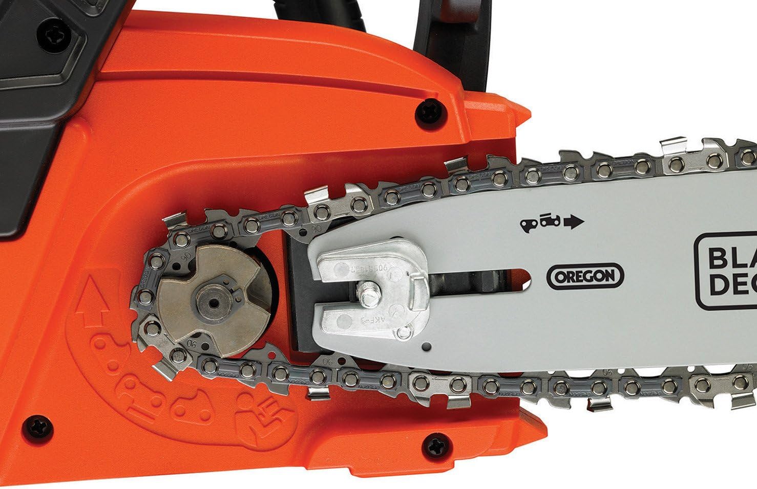 BLACK+DECKER - Tronçonneuse 36V 30cm, coupe 23cm, lubrification auto, GKC3630LB-XJ