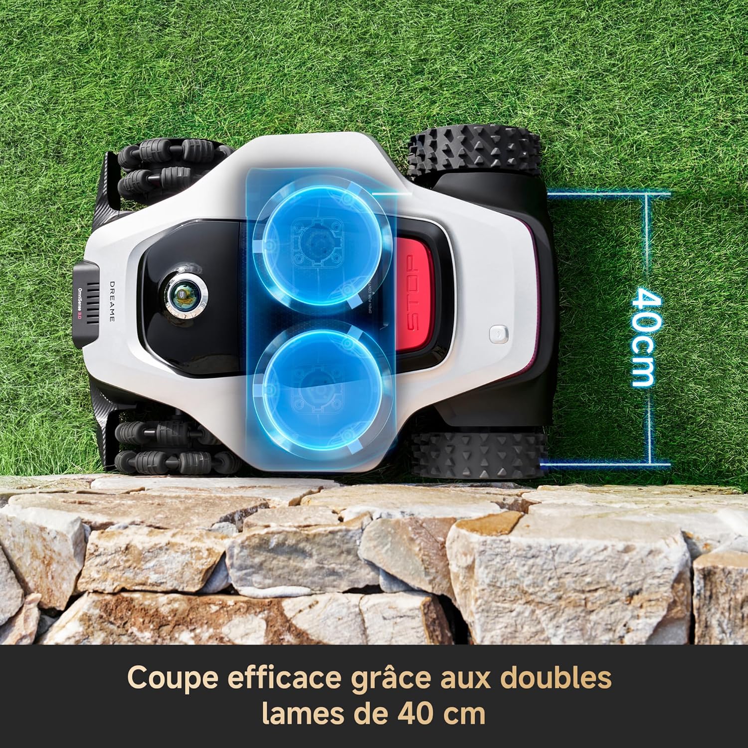 Dreame - A3 AWD Pro - 5000 m² - AWD, LiDAR 3D, IA Vision, EdgeMaster A3AWDPro5000
