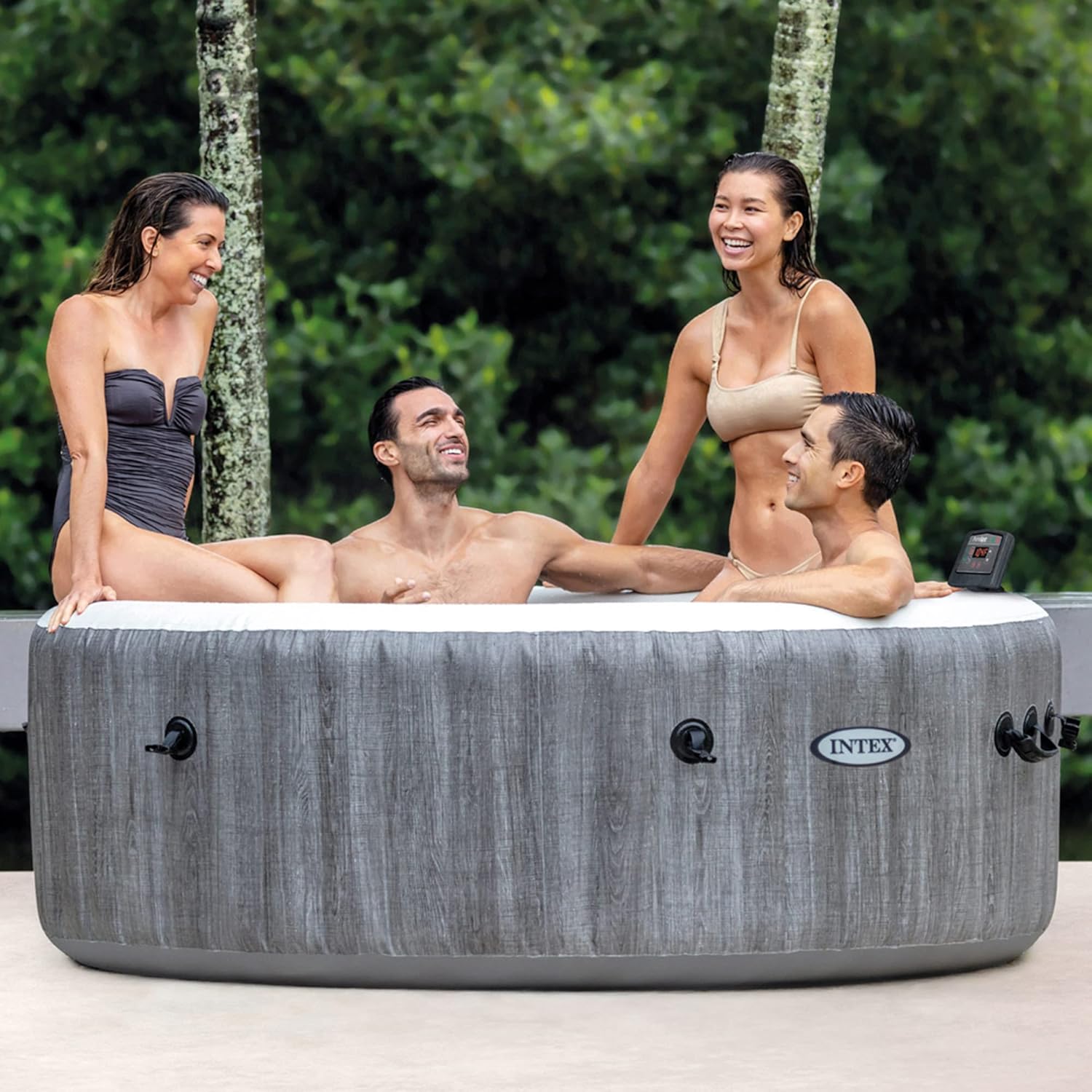 Intex - 28440EX - Spa Gonflable PureSpa Baltik 4 Places