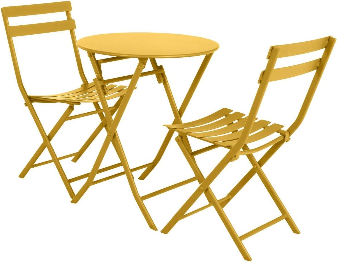 Hespéride - Greensboro série - Ø70cm pliante 2 places acier renforcé