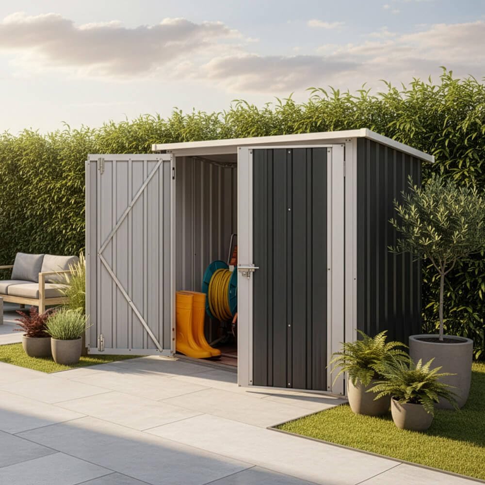 HOME DELUXE - Bohio XXS - 147x86x134 cm - Abri 1 m², base incluse