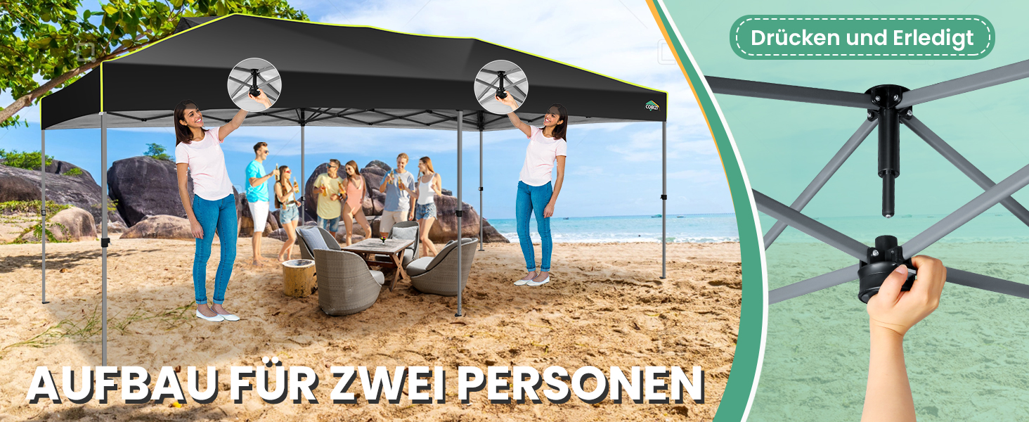 Tonnelle Pliante 3 x 6 m