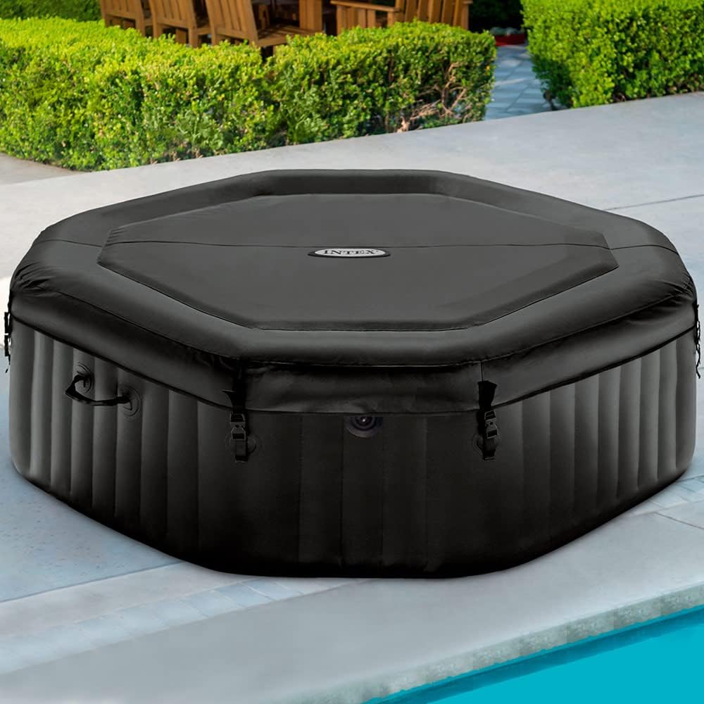 Intex - Pure Spa Carbone 4 places - spa gonflable - 201x71cm - 28458EX