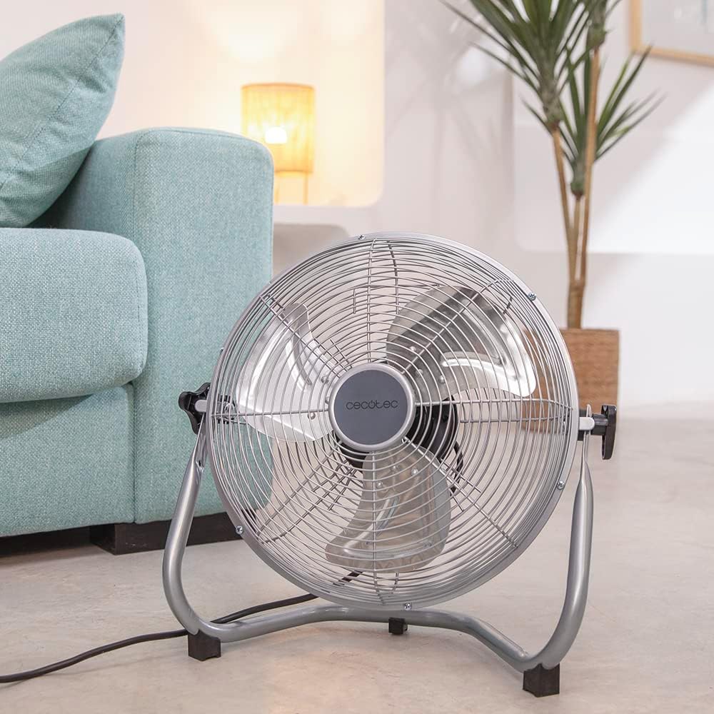 Cecotec - EnergySilence 1000 Pro - 30 cm - 40W, 3 vitesses, acier