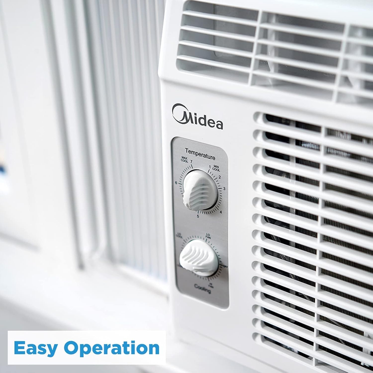 MIDEA Climatiseurs de fenêtre 6000 btu