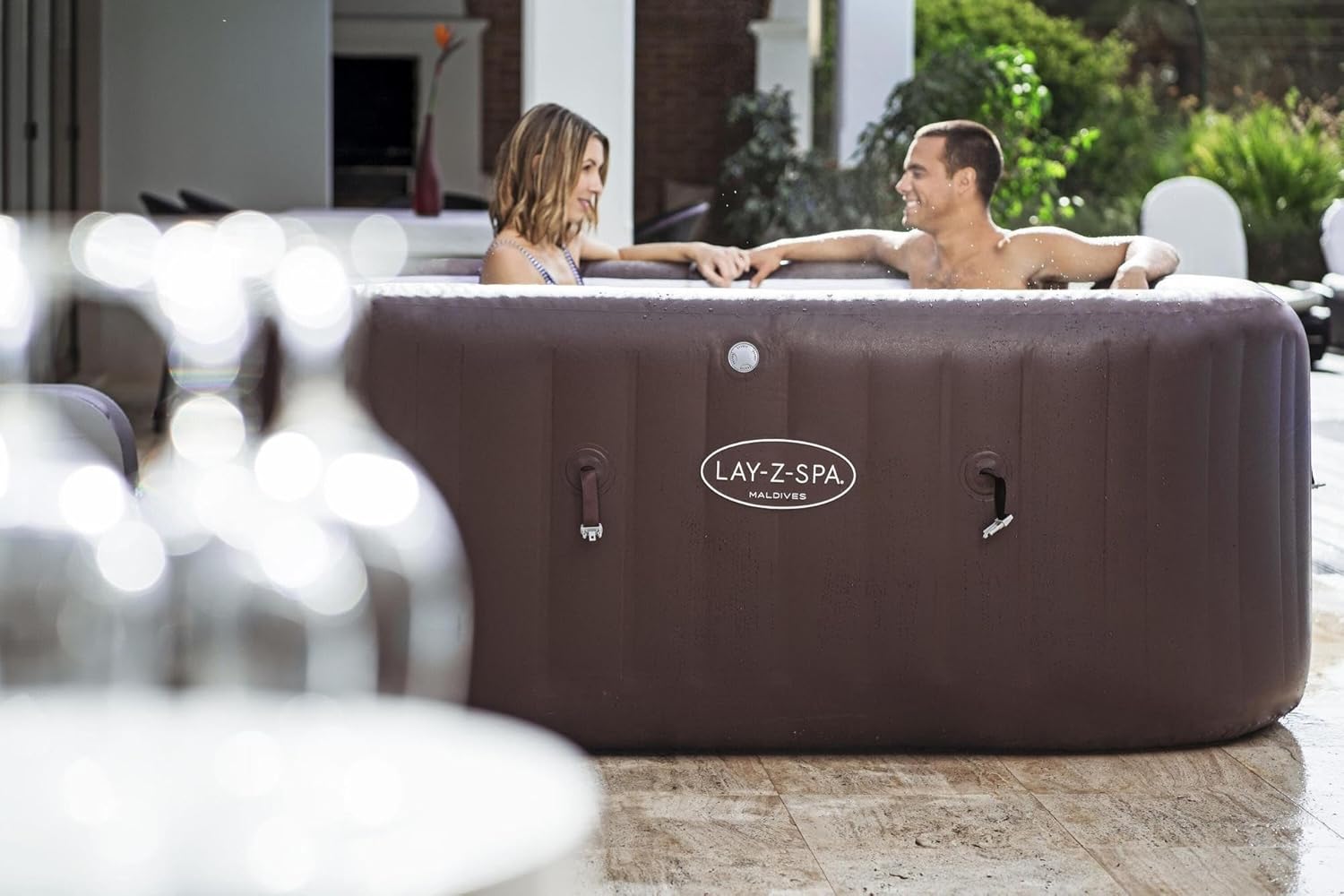 Bestway - Lay-Z-Spa (série Brune) - 5-7 pers - spa gonflable relaxation