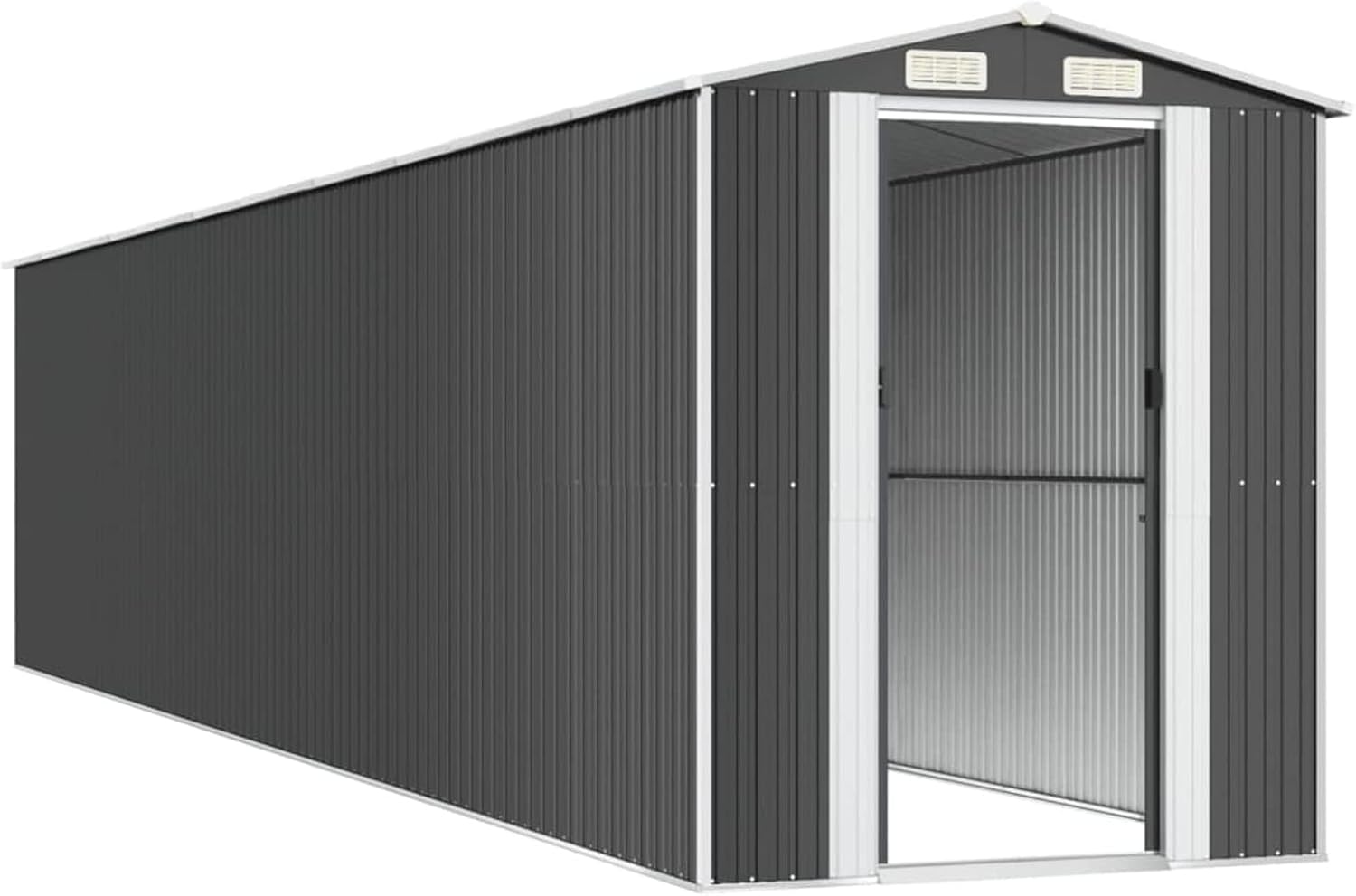 ShGaxin - abri de jardin extérieur acier galvanisé, 192x938x223 cm