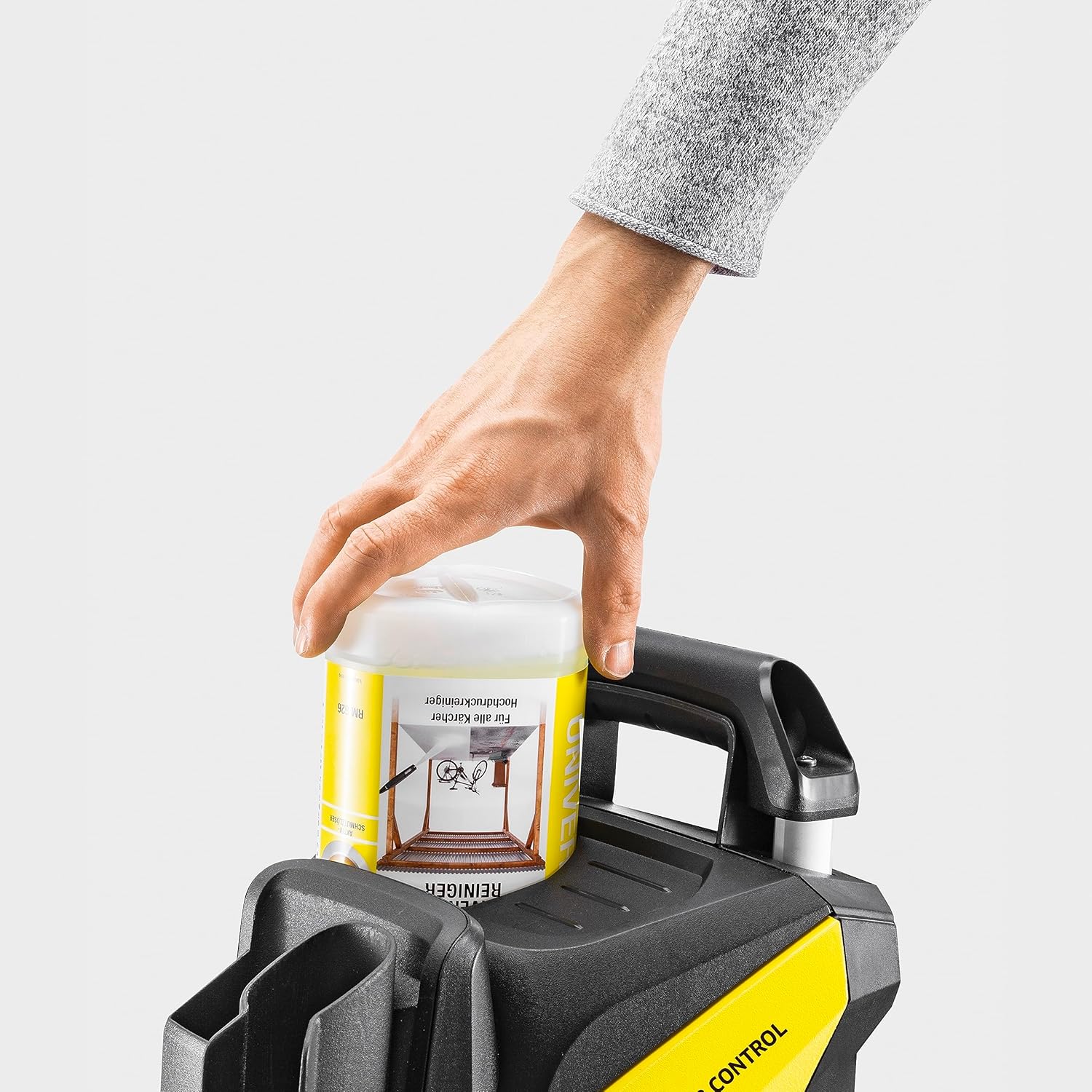 Kärcher Nettoyeur Haute Pression K 5 Premium Power Control, Pression : max. 145 bar, Débit : 500 l/h, Surface : 40 m²/h, Poids : 13,9 kg, Flexible et Pistolet Haute Pression, Rotabuse, Lance