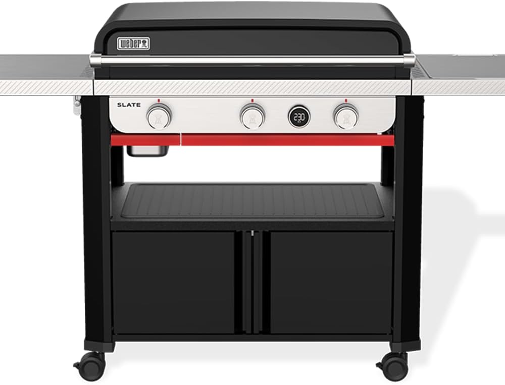 Weber - Plancha gaz série 76cm - grande surface de cuisson
