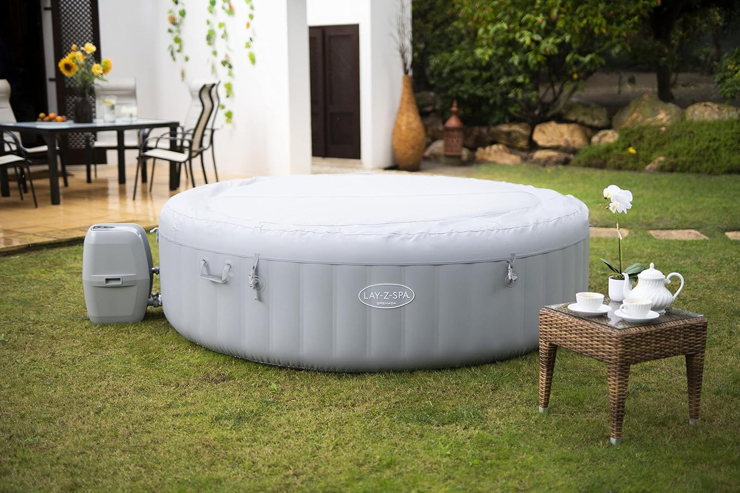 Bestway - LAY-Z-SPA Grenada - 236x71 cm - 6-8 personnes, Airjet