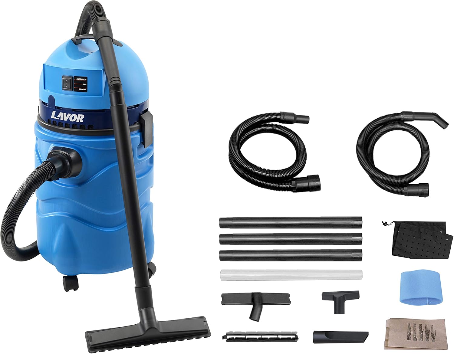Lavor - Swimmy aspirateur piscine, 1600W, 27kPa, 70l/s, 20L