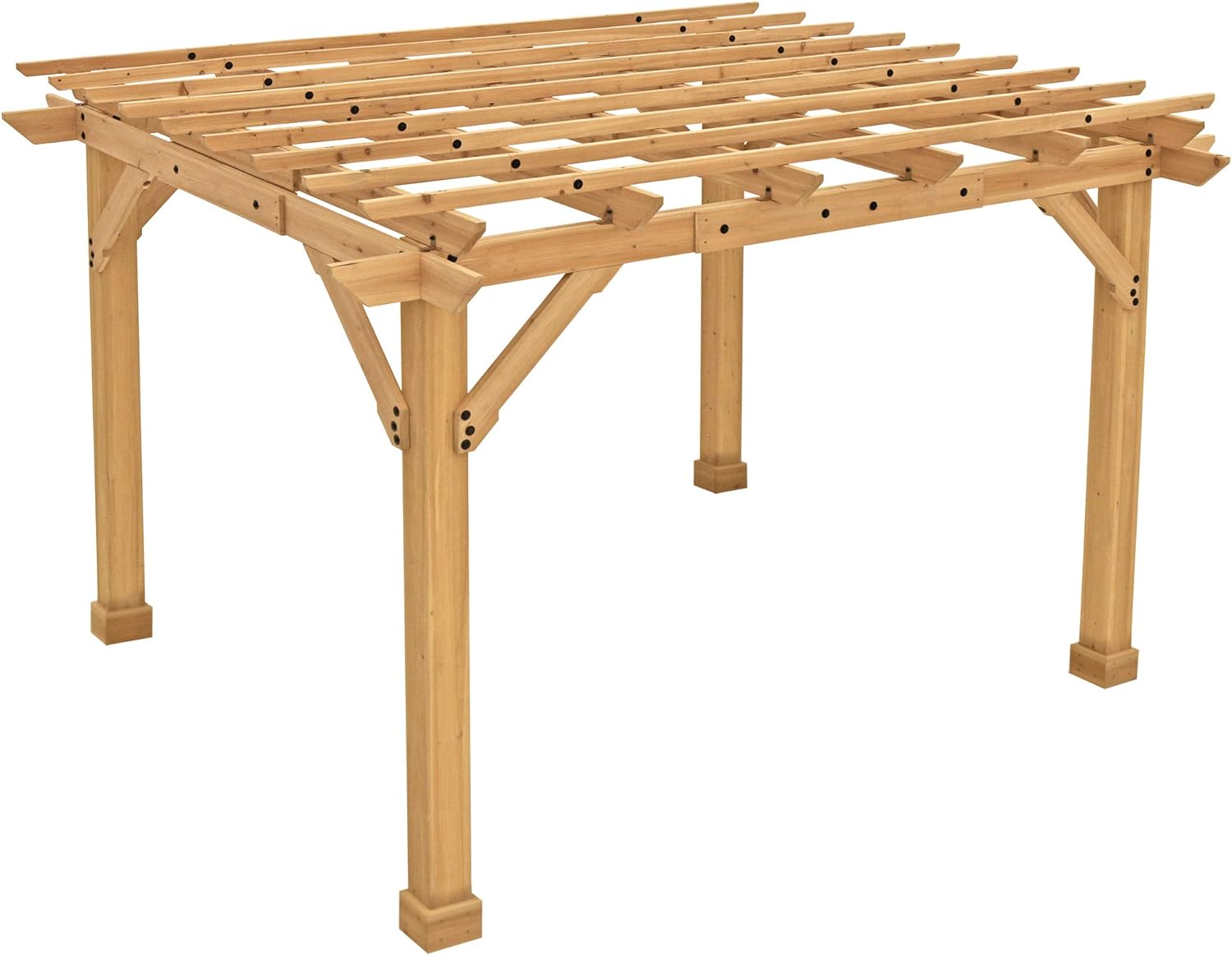 Yardistry - Pergola série classique - 10x12 ft - structure en bois premium