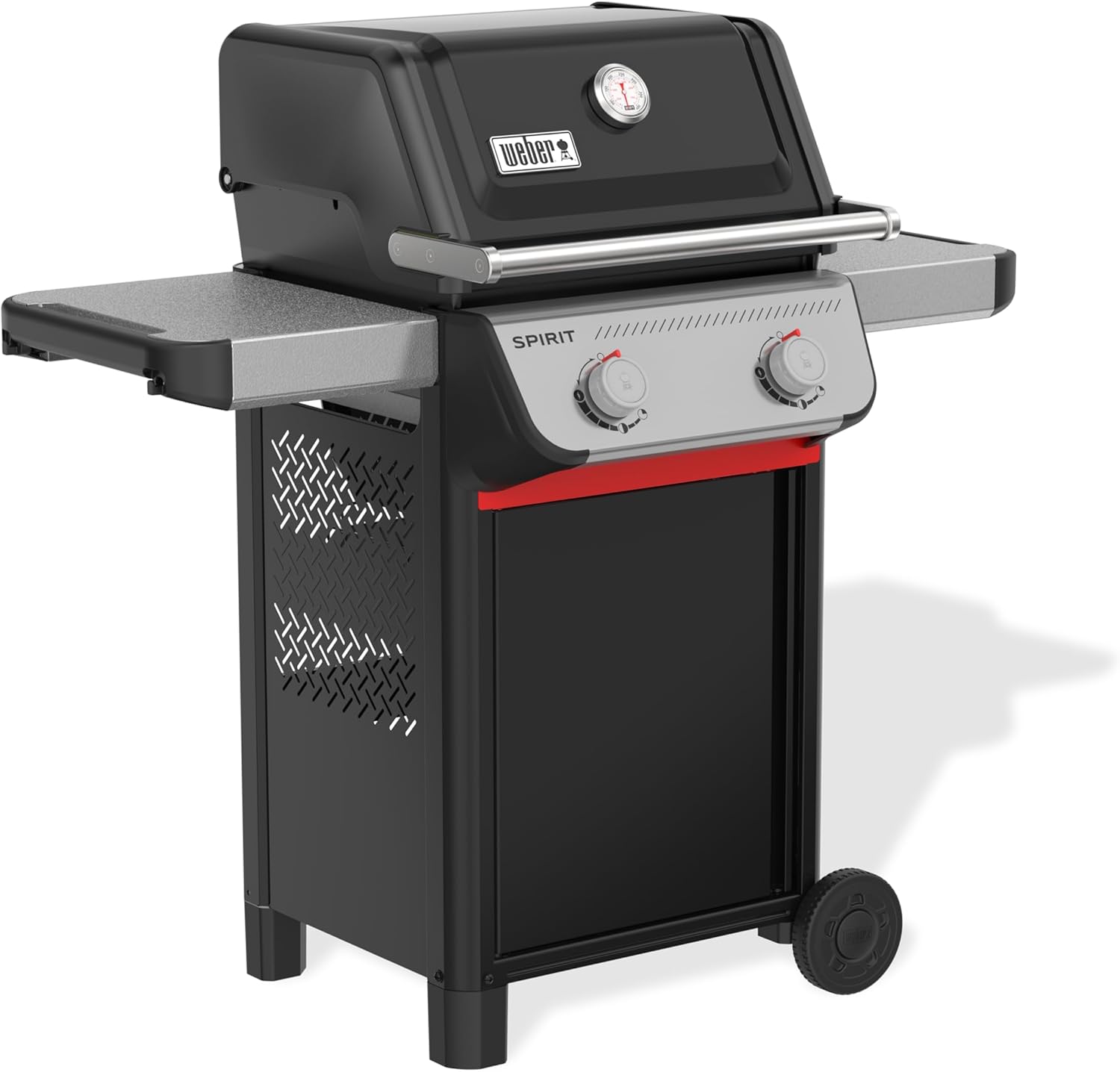 Weber - Spirit E-210 - 51x46 cm - 2 brûleurs, tablettes intégrées