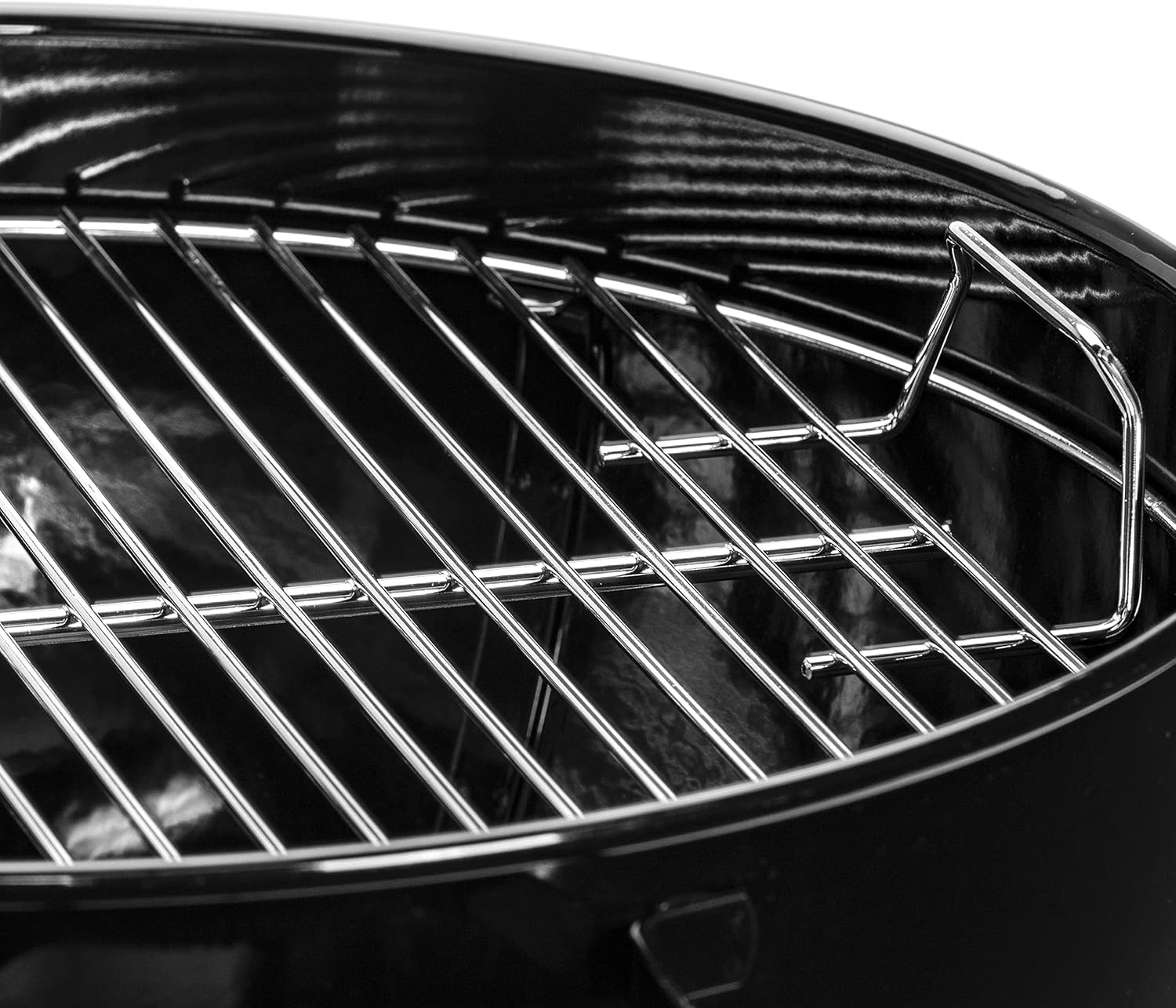Weber - Original Kettle série - 47 cm - acier émaillé, nettoyage One-Touch, thermomètre, trépied, noir E-4710