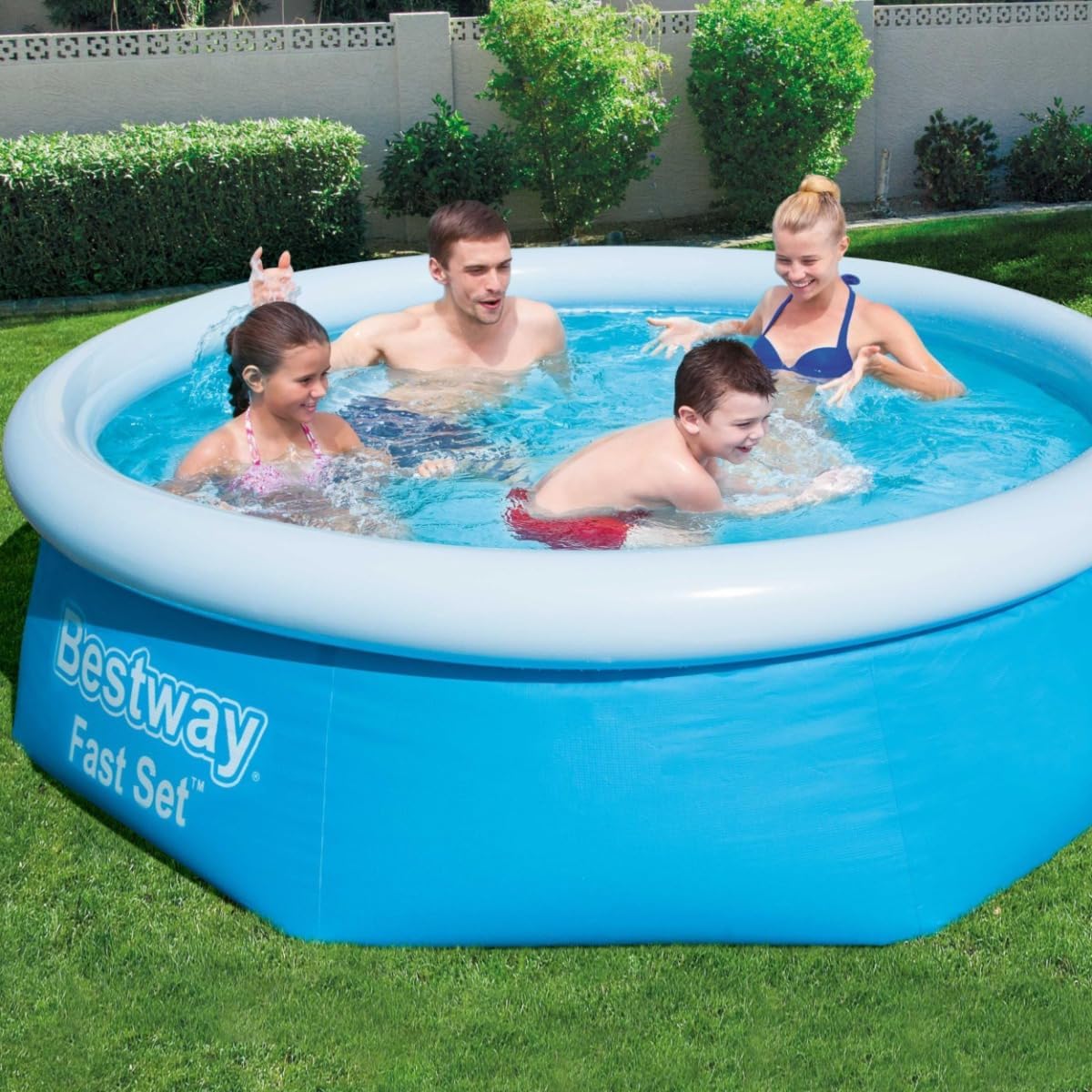 Bestway - Fast Set série - Ø244x66 cm - piscine hors sol gonflable 57265