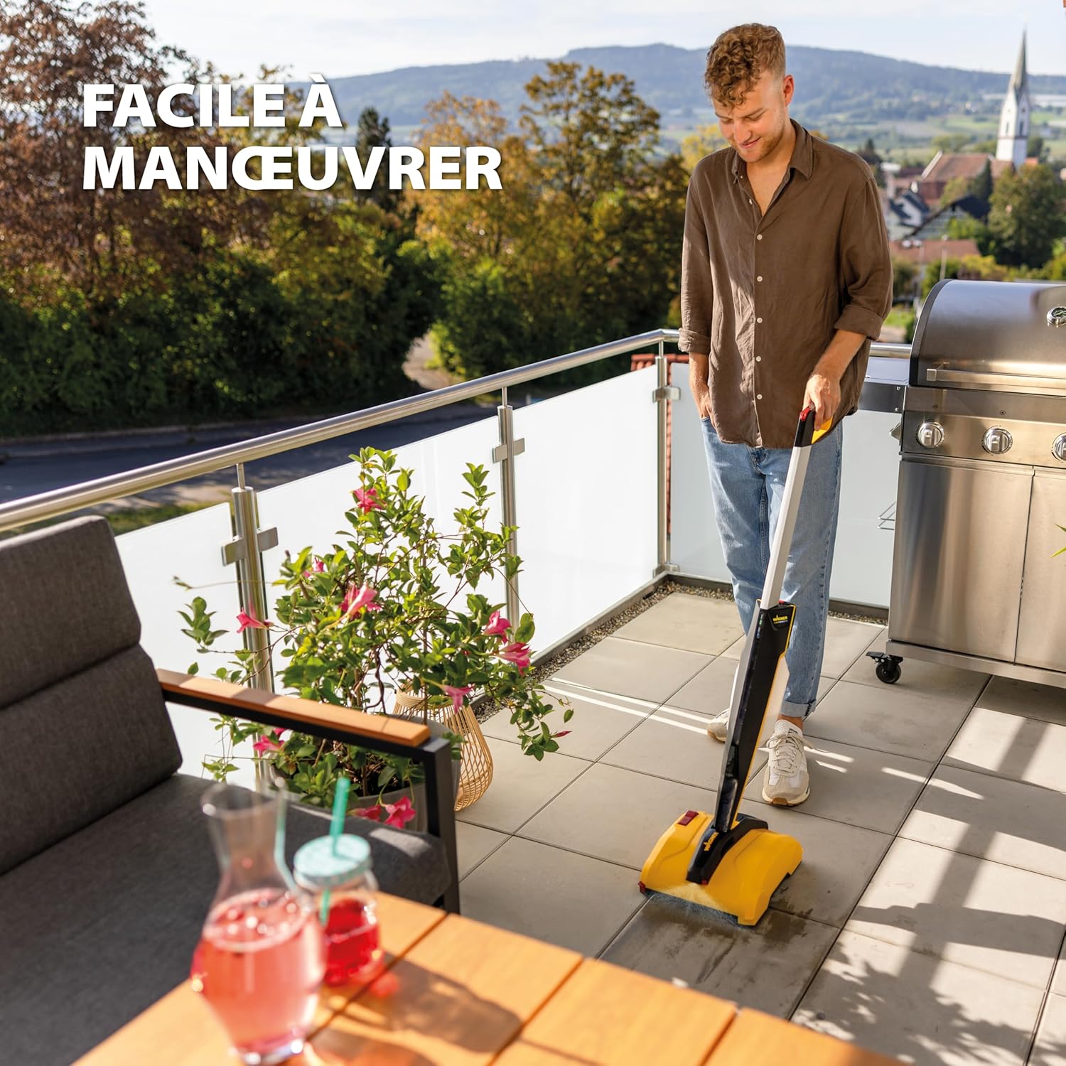 WAGNER - Levaro Powerbrush 18V - multifonctions sans batterie - nettoyage terrasse