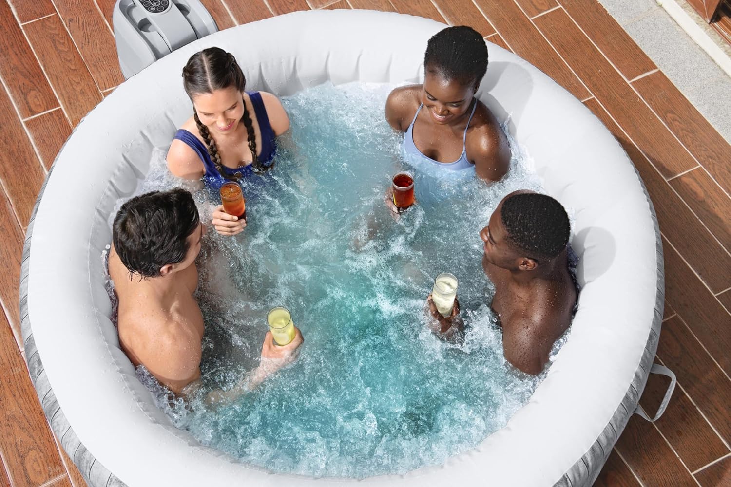 Bestway Lay-Z-Spa® Fiji Airjet 180 x 66 cm, 2-4 Personnes