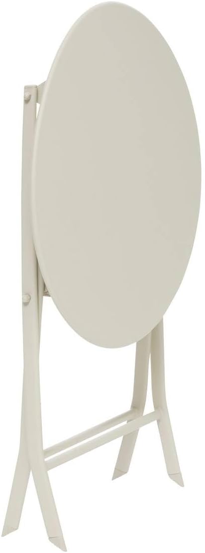 Hespéride - Greensboro Ambre - ronde, pliante 2 places - acier epoxy renforcé
