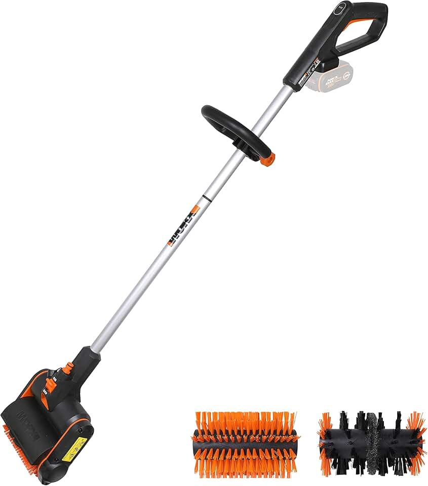 WORX - Brosse terrasse sans fil 20V, multi-surfaces, WG441E.9