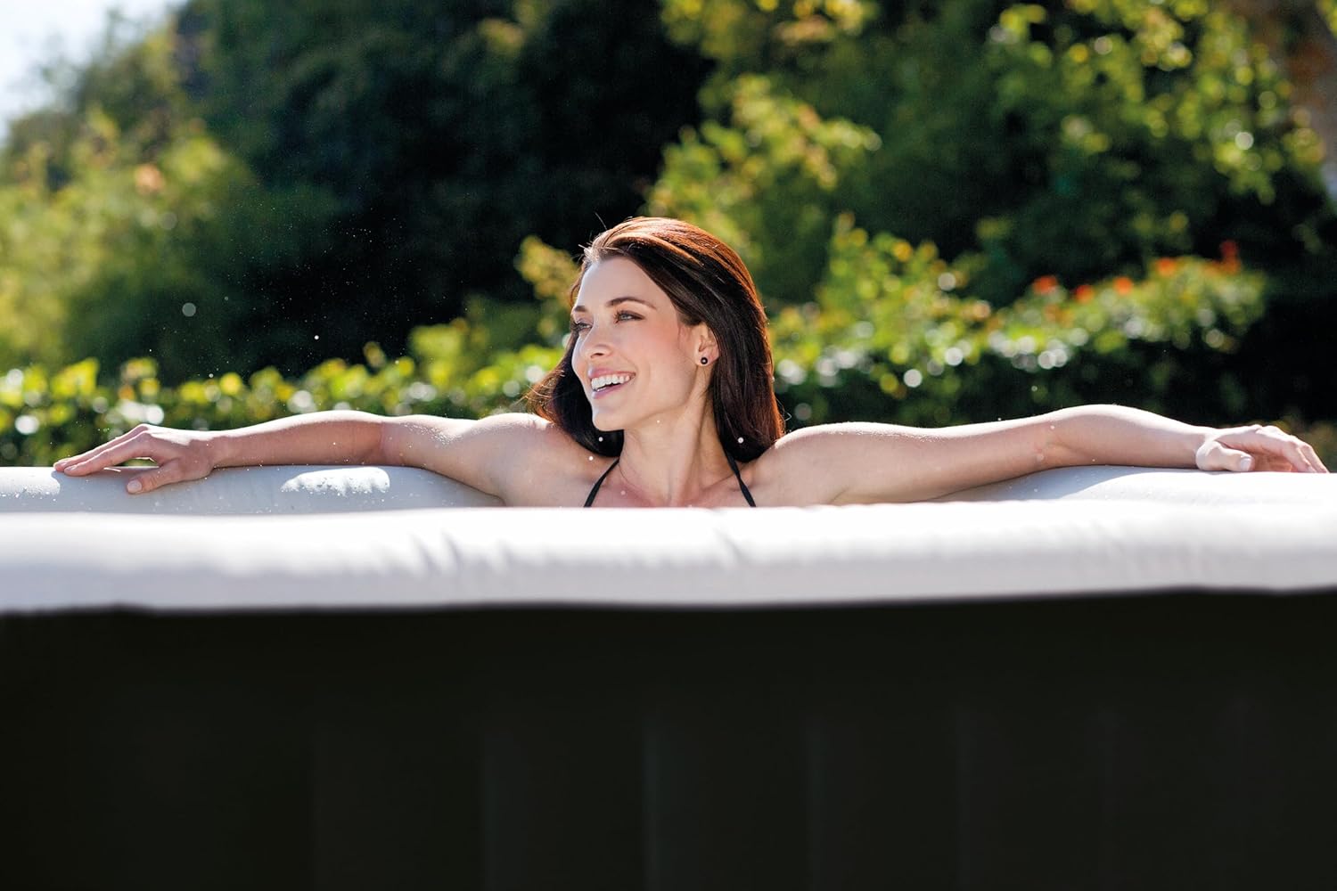 Intex - Pure Spa Carbone 6 places - gonflable - 28462