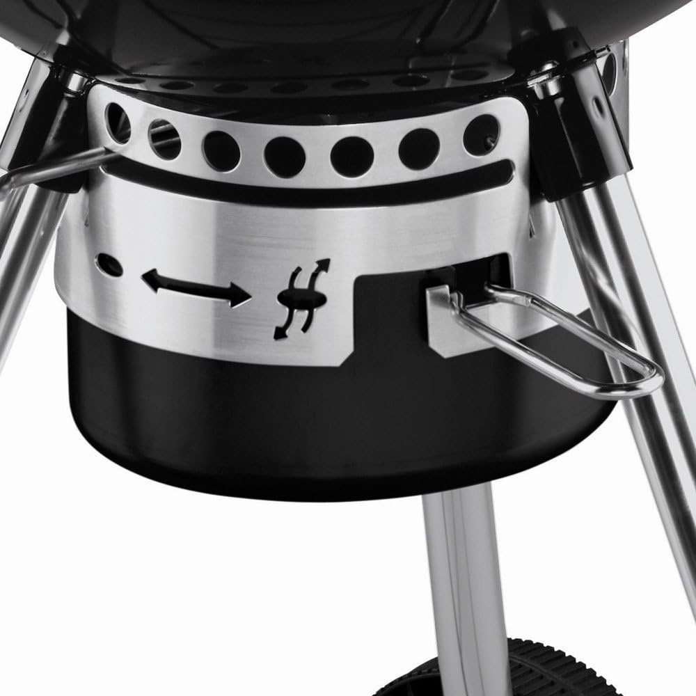Weber - Master-Touch GBS - 57 cm - barbecue charbon, noir, grilles amovibles, 14501004