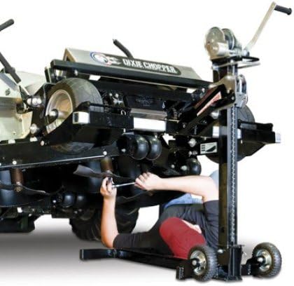 MoJack 6011-mj-0002 Mjez 136,1 Kilogram Lift pour tracteurs et zéro Les tondeuses à Gazon 750-pound Noir